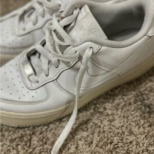 Nike Air Force Classic White Leather Sneakers